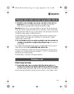 Preview for 176 page of Würth HL 10-A Translation Of The Original Operating Instructions