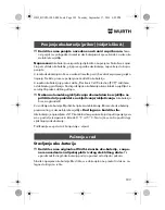 Preview for 183 page of Würth HL 10-A Translation Of The Original Operating Instructions