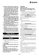 Preview for 19 page of Würth ISS 40-M AUTOMATIC Translation Of The Original Operating Instructions