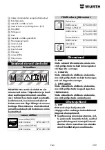 Preview for 209 page of Würth ISS 40-M AUTOMATIC Translation Of The Original Operating Instructions