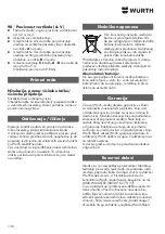 Preview for 130 page of Würth MLLG18 Translation Of The Original Operating Instructions