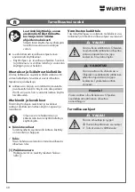 Preview for 68 page of Würth MM 600 TRMS Translation Of The Original Operating Instructions