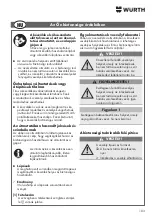 Preview for 103 page of Würth MM 600 TRMS Translation Of The Original Operating Instructions