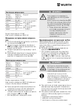 Preview for 141 page of Würth MM 600 TRMS Translation Of The Original Operating Instructions