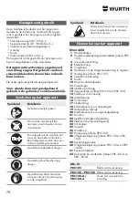 Preview for 78 page of Würth PBS 105 Translation Of The Original Operating Instructions