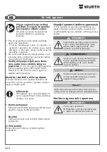 Preview for 288 page of Würth PBS 105 Translation Of The Original Operating Instructions