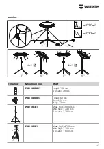 Preview for 47 page of Würth POWERDISK Operating Instructions Manual