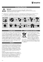 Preview for 52 page of Würth POWERDISK Operating Instructions Manual