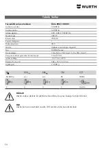 Preview for 54 page of Würth POWERDISK Operating Instructions Manual