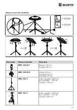 Preview for 63 page of Würth POWERDISK Operating Instructions Manual