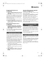 Preview for 46 page of Würth STP 10-A Translation Of The Original Operating Instructions