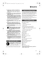 Preview for 222 page of Würth STP 10-A Translation Of The Original Operating Instructions