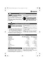 Preview for 38 page of wurth 0702 124 X Original Operating Instructions