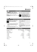 Preview for 87 page of wurth 0702 124 X Original Operating Instructions