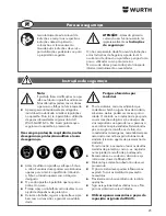 Preview for 25 page of wurth ESS 115-2 Original Operating Instructions