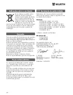 Preview for 28 page of wurth ESS 115-2 Original Operating Instructions