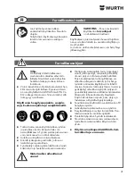 Preview for 41 page of wurth ESS 115-2 Original Operating Instructions