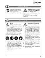 Preview for 85 page of wurth ESS 115-2 Original Operating Instructions