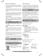 Preview for 13 page of wurth MSF 30 Operating Instructions Manual