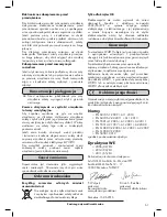 Preview for 61 page of wurth MSF 30 Operating Instructions Manual