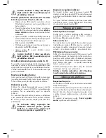 Preview for 68 page of wurth MSF 30 Operating Instructions Manual