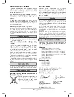 Preview for 69 page of wurth MSF 30 Operating Instructions Manual