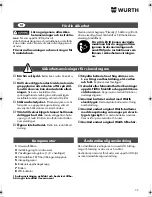 Preview for 35 page of wurth S 3-A Translation Of The Original Operating Instructions