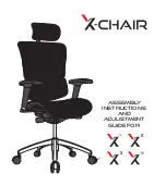 X-CHAIR X1 Assembly Instructions And Adjustment Manual preview