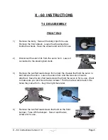 Preview for 5 page of X-Factor X-60 Assembly Instructions Manual