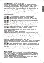 Preview for 10 page of X-lander Africa Instructions For Use Manual