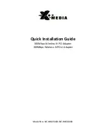 Preview for 1 page of X-media NE-WN3800D Quick Installation Manual