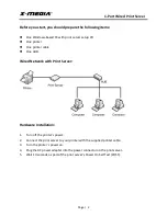 Preview for 2 page of X-media XM-PS110P Quick Installation Manual