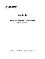 X-media XM-UB3204 User Manual preview