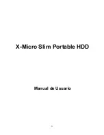 Preview for 23 page of X-Micro Slim Portable HDD User Manual