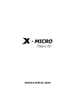 Preview for 27 page of X-Micro Slim Portable HDD User Manual