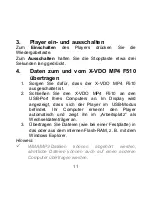 Preview for 12 page of X-Micro XMP3T-F1G Quick Start Manual