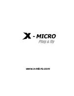 Preview for 67 page of X-Micro XWL-11GCAR User Manual