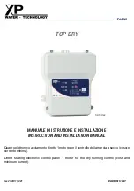 X-POWER TOP DRY Instruction And Installation Manual preview