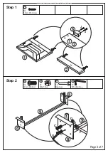 Preview for 3 page of X Rocker Cerberus Gaming Bed In A Box Assembly Instruction Manual