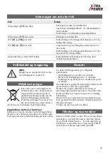 Preview for 47 page of X-Tra Power XPA Series Translation Of The Original Operating Instructions