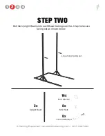 Preview for 5 page of X Training Equipment X-2 SQUAT STAND Assembly Manual