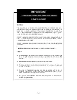 Preview for 3 page of X-TREME X-300 Owner'S Manual