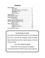 Preview for 2 page of X-TREME XB-310Li Owner'S Manual