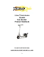 X-TREME XG-499 Product Handbook preview