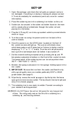 Preview for 5 page of X-Tronic 3050-PRO-X Instructions Manual