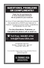 Preview for 16 page of X-Tronic 4010-PRO-X Instructions Manual