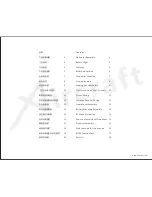 Preview for 2 page of Xaircraft X650 Value Instruction Manual