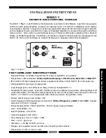 Xantech RGC11 Installation Instructions Manual preview