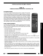 Xantech URC-2 Installation Instructions Manual preview