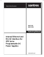 Xantrex ENET-XFR Operating Manual preview